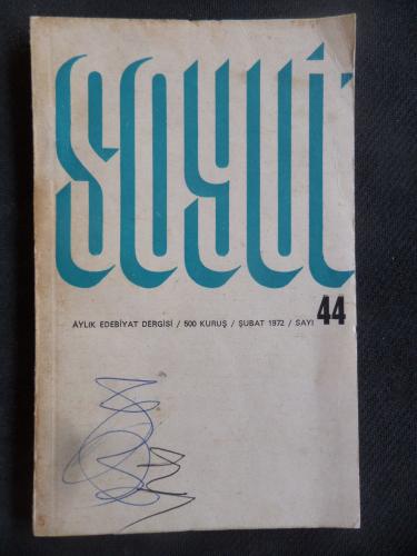 Soyut Aylık Edebiyat Dergisi 1972 / 44