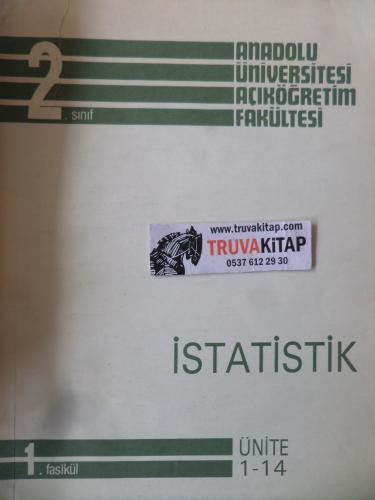 İstatistik 2. Sınıf 1. Fasikül Ünite 1-14