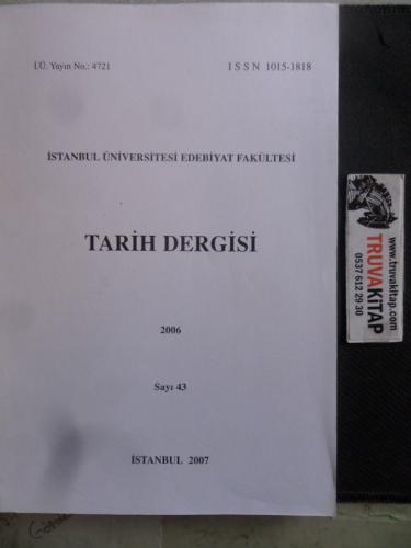 Tarih Dergisi 2006 / 43