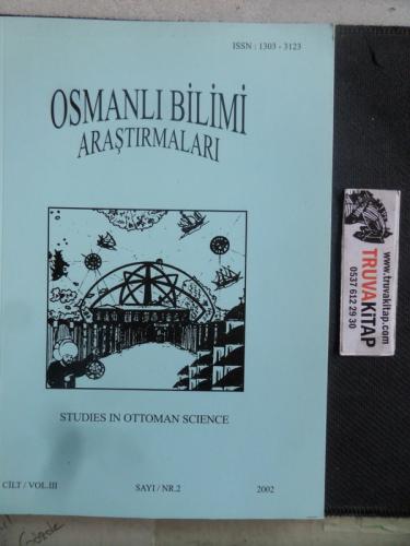 Osmanlı Bilimi Araştırmaları 2001 / 2