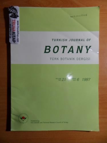 The Turkish Journal Of Botany - Türk Botanik Dergisi Cilt: 21 - 1997 /