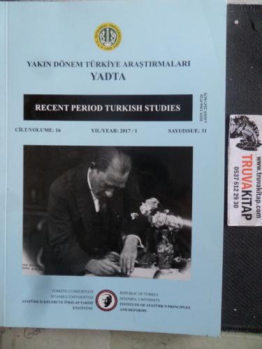 Yakın Dönem Türkiye Araştırmaları 2017 / 31
