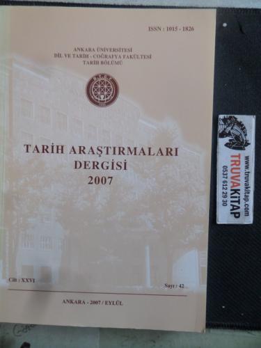 Askeri Tarih Araştırmaları Dergisi 2007 / 42