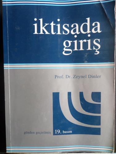 İktisada Giriş Zeynel Dinler