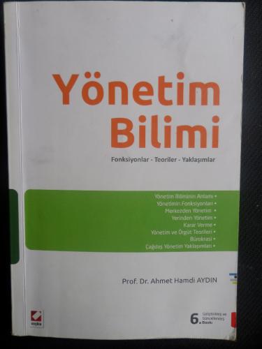 Yönetim Bilimi Ahmet Hamdi Aydın