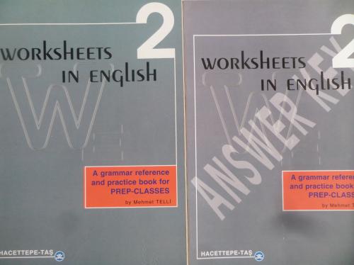 Worksheets in English 2 (2 Kitap Birlikte)