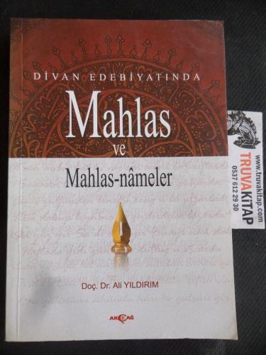 Divan Edebiyatında Mahlas ve Mahlas-nameler