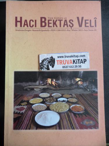 Türk Kültürü ve Hacı Bektaş Veli Araştırma Dergisi 2013 / 68