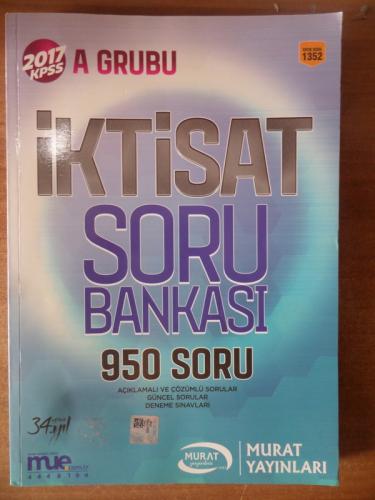 2017 KPSS İktisat Soru Bankası 950 Soru (İkinci El)