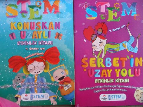 4. Sınıf Stem Konuşkan Uzaylı + Şerbet'in Uzay Yolu Etkinlik Kitabı