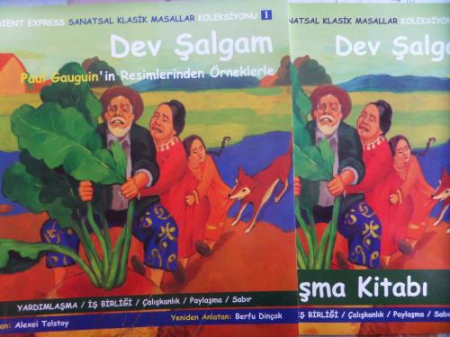 Dev Şalgam Paul Gauguin'in Resimlerinden Örneklerle + Çalışma Kitabı 1