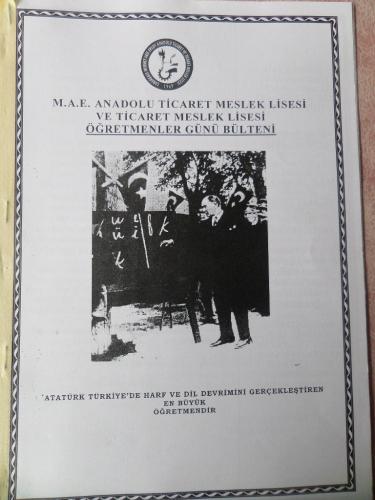 Öğretmeneler Günü Bülteni