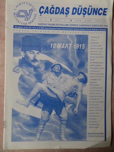 Çağdaş Düşünce Dergisi 2001 / 5