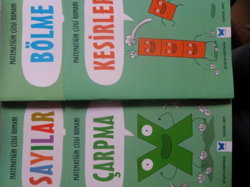 Matematiğin Çizgi Romanı / 4 Adet Joseph Midthun