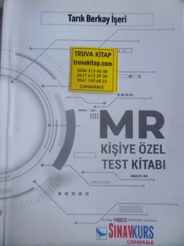 MR Kişiye Özel Test Kitabı Tarık Berkay İşeri