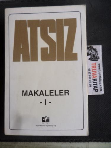Makaleler I