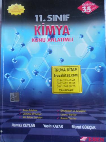 11. Sınıf Kimya Konu Anlatımlı