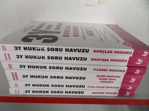 3Y Hukuk Soru Havuzu / 6 Adet