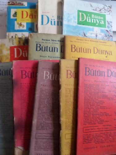 Bütün Dünya Dergileri / 11 Adet