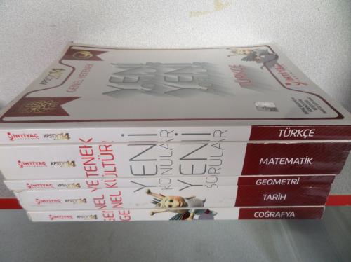 Genel Yetenek - Genel Kültür Yeni Konular Yeni Sorular / 5 Adet