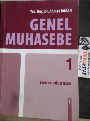 Genel Muhasebe 1 Temel Bilgiler İsmail Kayar