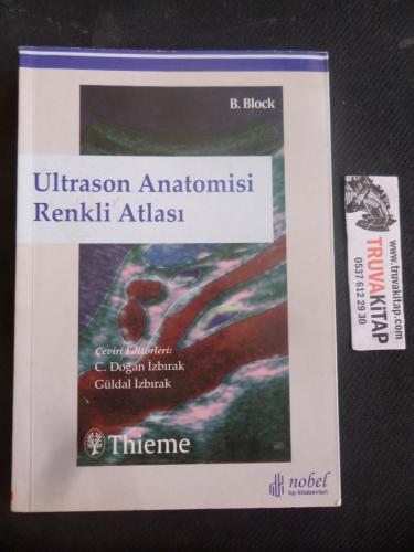 Ultrason Anatomisi Renkli Atlası B. Block