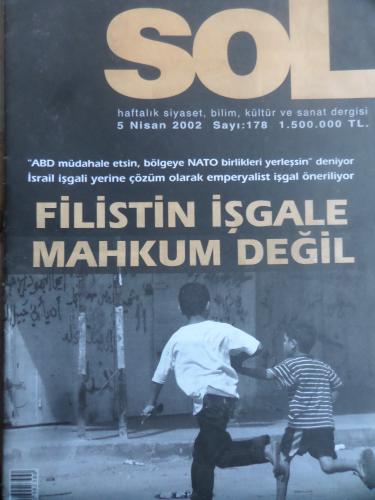 Sol Dergisi 2002 / 178 - Filistin İşgale Mahkum Değil
