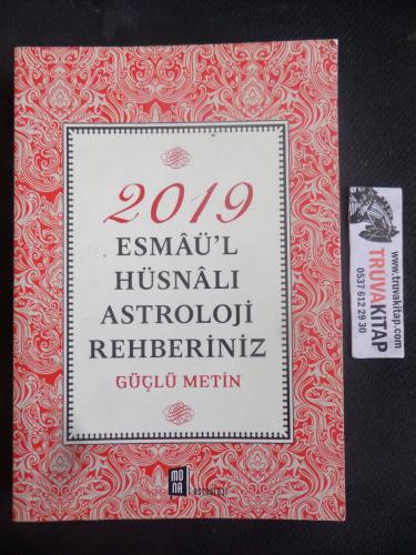 2019 Esmaü'l Hüsnalı Astroloji Rehberiniz