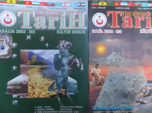 Tarih Türk Dünyası Tarih ve Kültür Dergisi 2002 / 189-192 (2 Dergi)