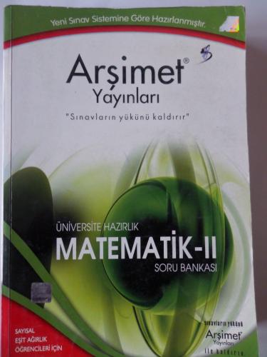 Üniversiteye Hazırlık Matematik - 2 Soru Bankası