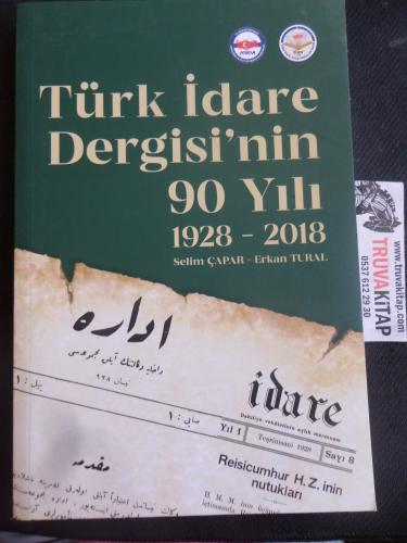 Türk İdare Dergisi'nin 90 Yılı