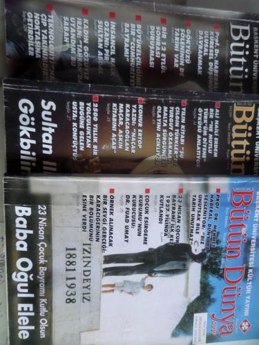 Bütün Dünya Dergisi / 3 Adet