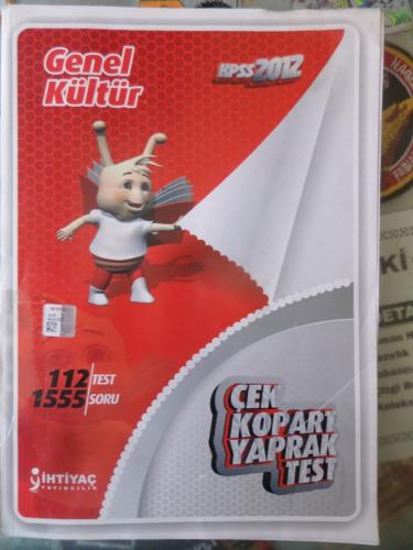 KPSS 2012 Genel Kültür Çek Kopart Yaprak Test