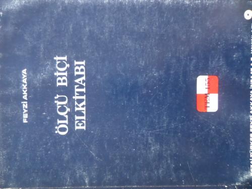 Ölçü Biçi Elkitabı Feyzi Akkaya