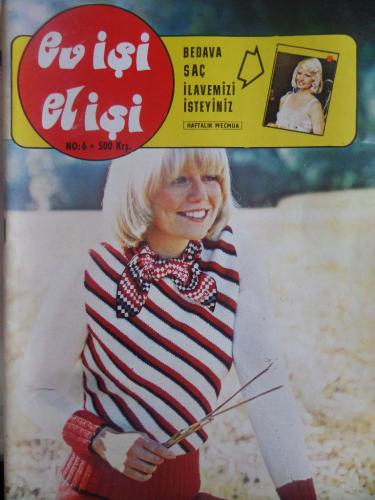 Ev İşi El İşi Haftalık Mecmua 1976 / 6