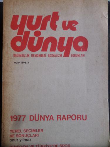 Yurt ve Dünya 1978 / 7