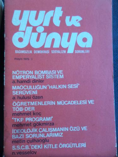 Yurt ve Dünya 1978 / 9