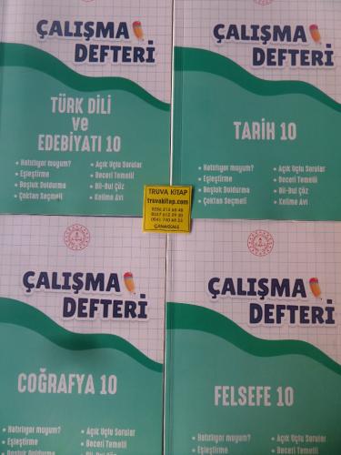 10. Sınıf Çalışma Defteri Seti / 4 Adet