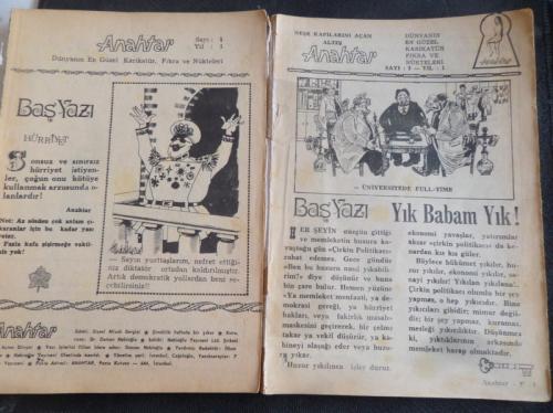 Anahtar Mizah Mecmuası Sayı 1-3