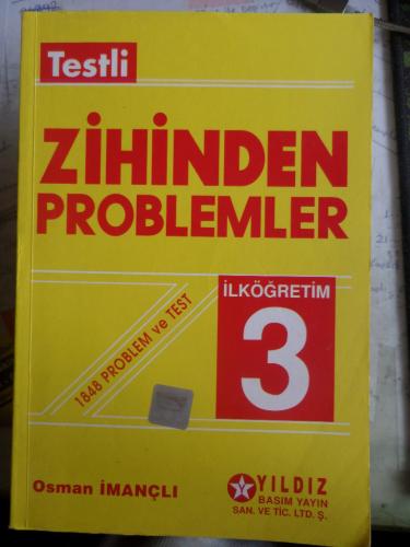 3. Sınıf Testli Zihinden Problemler Osman İmançlı