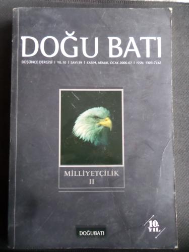 Doğu Batı Düşünce Dergisi 2006 / 39 - Milliyetçilik II