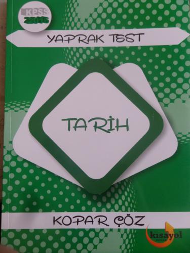 KPSS 2016 Yaprak Test Kopar Çöz - Tarih