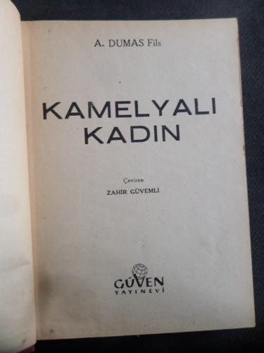 Kamelyalı Kadın A. Dumas Fils