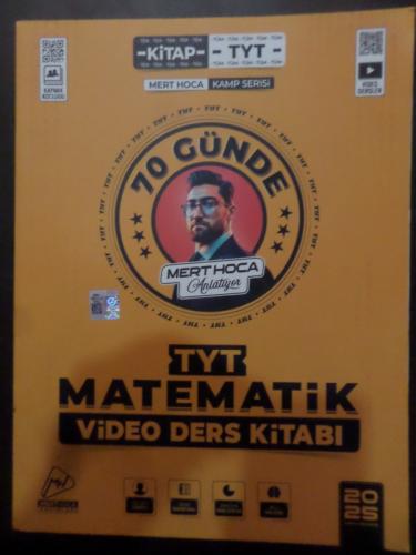 Mert Hoca 70 Günde TYT Metematik Video Ders Kitabı (İkinci el)