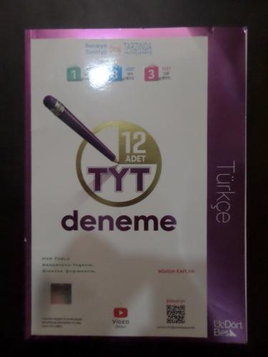 TYT 12 Adet Deneme Türkçe Müslüm Kaplan