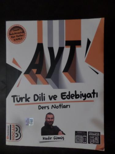 AYT Türk Dili Ve Edebiyat Ders Notları Kadir Gümüş