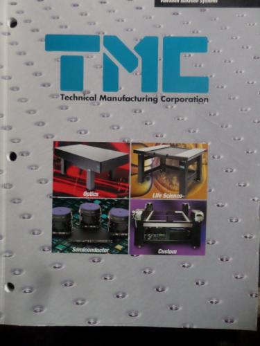 TMC Technical Manufacturing Corporation 2003 - 2004 General Catalog