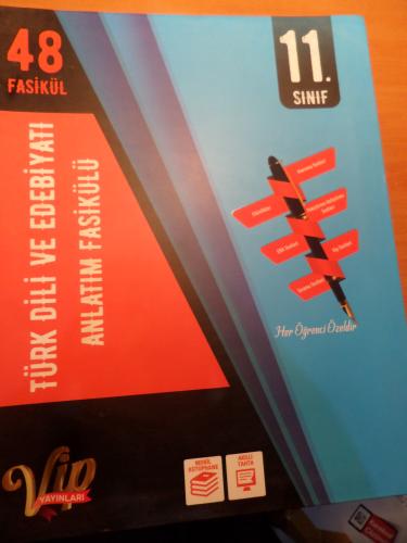 11. Sınıf Türk Dili ve Edebiyatı Anlatım Fasikülü