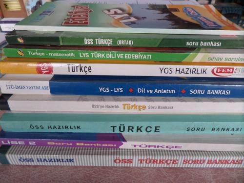 YGS-LYS Hazırlık Türkçe - Edebiyat Kitapları 9 Adet