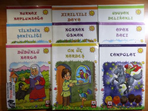 Anonim Türk Masalları / Çocuk Kitabı 9 Adet